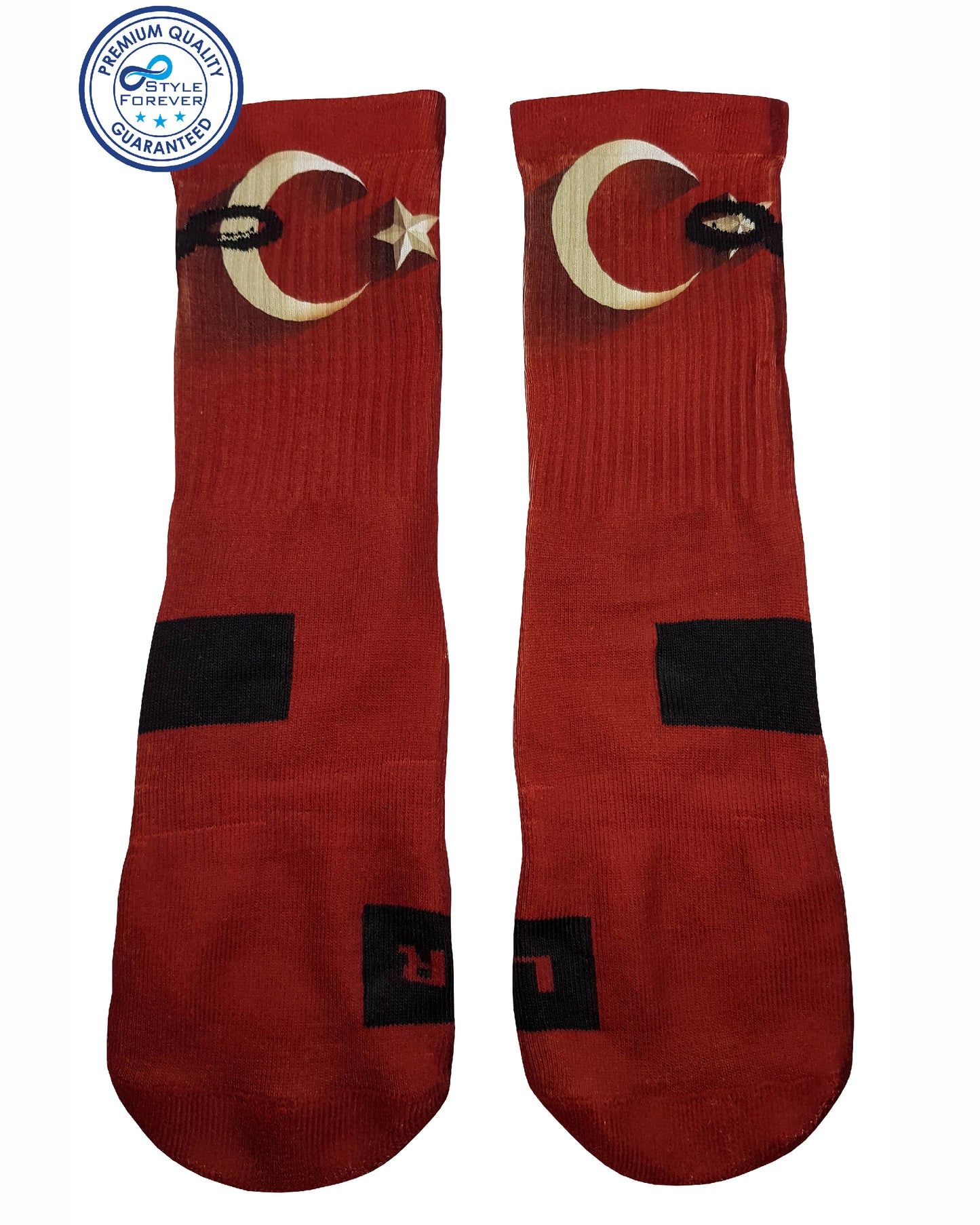 Türkischer Flaggen Style Socken